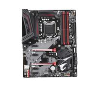Placa Madre Placa Base Fit For Gigabyte Z370 AORUS Gaming 3 Intel LGA1151 ATX 2xM.2 con Ventilador Frontal USB .1 RGB Fusion y Parada de Crossfire