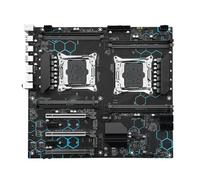 Placa Madre Placa Base Fit For Machinist X99 con Doble CPU, LGA 2011-3, procesador Xeon E5 2670 V3, NVME M.2 DDR4, 16 GB de RAM, 2400 MHz, USB 3.0, MD8