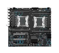 Placa Madre Placa Base Fit For Machinist X99 con Kit LGA2011-3, procesador Dual Xeon E5 2698 V3, DDR4 ECC, 4 x 16 GB, 2400 MHz, Memoria combinada NVME M.2 SSD, MD8