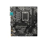 Placa Madre Placa Base Fit For MSI Pro H610M-C EX Intel H610 LGA1700 DDR5 96 GB mATX M.2 SATA SSD Compatible con procesadores i9-14900 i5-13600 i7-12700F i3-12100