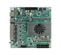 Placa Madre Placa Base Fit For NAS N100 con 6 SATA3.0, 4 Intel I226 2,5 G Mini ITX DDR5 de 17 x 17 cm, 2 M.2, 1 PCIE for enrutador de Software, Servidor de Almacenamiento NAS DIY