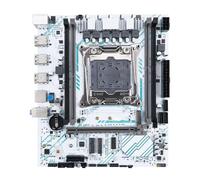 Placa Madre Placa Base Fit For X99 LGA 2011-3, Kit de Montaje, procesador Xeon E5 2630 V4, 16 GB = 8 GB x 2 DDR4, Memoria RAM REG ECC, M.2, Placa Base for Ordenador.