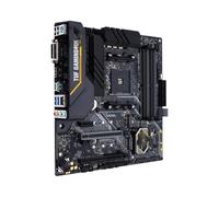Placa Madre Placa Base for Juegos Fit For ASUS TUF B450M-PRO Gaming B450 mATX con iluminación LED RGB Aura Sync, compatibilidad con DDR4 4400 MHz, Doble M.2 USB3.1