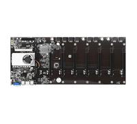 Placa Madre Placa Base For Minería Fit For BTC T37, Kit Combinado De 8 GPU For Minería De Bitcoin, Criptomonedas Y Etherum con 8 GB De RAM DDR3 De 1600 MHz Y 64 GB De SSD MSATA.