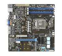 Placa Madre Placa Base for servidores Fit For ASUS P10S-M-DC Intel C232 LGA 1151 DDR4 64GB Micro ATX Compatible con CPU Intel Xeon Series E3-1200