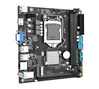 Placa Madre Placa Base Mini itx Fit For JINGSHA B85 con CPU LGA 1150 y RAM combinada i5 4670 + 2 Placas DDR3 de 8 GB. LGA1150