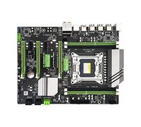 Placa Madre X79 Motherboard V4 Versión LGA2011 Pin Fragmento de Calor Grande Gigabit Tarjeta Red DDR3 M.2 Interfaz Disco Duro Alta Velocidad Placa Base la computadora