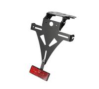Placa Matrícula para YZF para R1 para R3 para R6 para R15 para R25 para Fz6 para Mt-07 Soporte Marco Placa Matrícula Ángulo Ajustable Motocicleta PortaMatrícula(Negro)