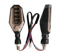 Placa Matrícula para ZRX 1200S 1200R para ZRX1200 1100 Eliminador Guardabarros Motocicleta Soporte para Matrícula Ajustable Luz Señal Giro PortaMatrícula(SL-058)