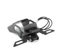 Placa Matrícula Soporteara Matrícula Motocicleta Organizador Trasero para ZX-10R para ZX-10RR 2017-2024 para ZX10R 2025 Soporte Matrícula Corto Ajustable PortaMatrícula