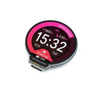 Placa MCU RP2350 con pantalla LCD de 1,28 pulgadas, compatible con Raspberry Pi, brazo de doble núcleo Cortex-M33 y RISC-V, pantalla IPS de 240 × 240, 520 KB SRAM, USB-C, ideal para proyectos Arduino