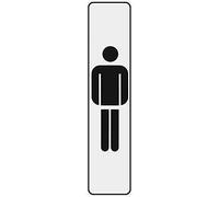 Placa Meister, 200 x 48 mm con señalización de "Prohibido", 504210