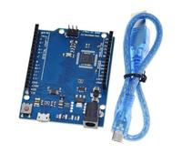 Placa microcontroladora Leonardo R3 ATmega32U4 con Cable USB for Arduino