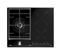 Teka JZC 63312 ABN Placa Mixta 1 Zona Gas Natural + 2 Zonas Inducción Negro