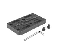 Placa multiusos para cámara de ajuste rápido, para fijación segura DSLR para fotógrafos de viaje, placa de cámara