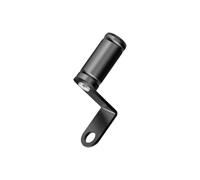 Placa Navegación GPS Móvil Soporte Expansor Espejo Moto Soporte Multifuncional Universal Motocicleta(Black)