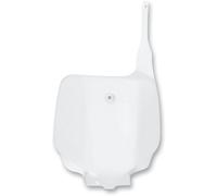 Placa número Frontal UFO Blanco Kawasaki