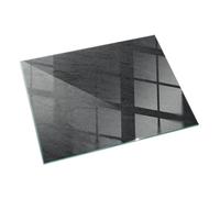 Placa para Chimenea 120x80 cm Cristal Templado Decoración de la Sala de Estar Chispas y Arañazos Protector Resistente a Altas Temperaturas Protector de Suelo - Textura de la Superficie de la Piedra