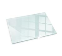 Placa para Chimenea De Vidrio Templado 100x70cm Rectangular Protección para Chimenea contra El Calor Premium Resistente A Chispas Y Arañazos, Elegante Transparente Duradero Seguridad Doméstica