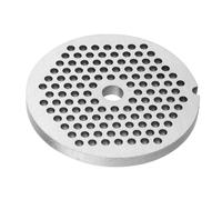 Placa para picadora de carne, cuchillo de disco, acero al carbono, afilado, duradero, accesorio para picadora para el hogar, cocina, plata, 62,8mm (Agujero redondo pequeño 3mm)