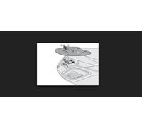 PLACA PARA PORTAEQUIPAJES GIVI SR6107 KYMCO DOWNTOWN 350 2015 2016 2017