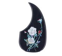 Placa para Rascar Guitarra Acústica, Golpeador Antiarañazos, Placa Protectora Autoadhesiva Decorativa para Guitarra