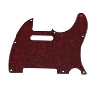 Placa para rascar para guitarra eléctrica TL, color rojo