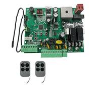 Placa PCB, Compatible Con Automático, Abridor De Puerta Batiente De Doble Brazo, Panel De Control, Sistema De Centro De Control Inteligente, Reemplazo De Accesorios(1Control board 2RC)