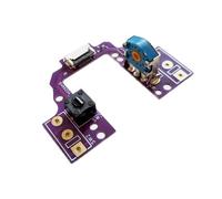 Placa PCB de intercambio en caliente, placa base sin soldadura, codificadores de rueda dorada a prueba de polvo para tablero de botones GPROX Superlight2