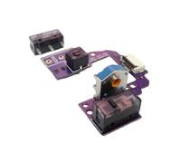 Placa PCB de intercambio en caliente, placa base sin soldadura, codificadores de rueda dorada a prueba de polvo para tablero de botones GPROX Superlight2