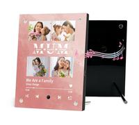 Placa personalizable de Spotify con marco de música que puede reproducir canciones, regalos de fotos personalizados para él, regalo de aniversario, cumpleaños, día de San Valentín, para mujeres y