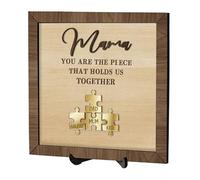 Placa personalizada de madera para el día de la madre, regalo para mamá, placa personalizada con nombres personalizados para niños, decoración de pared, regalo de cumpleaños para mamá y abuela