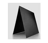 Placa Plana De Aluminio, 1/2 Piezas Placa De Aleación De Aluminio Anodizado Negro 5052 Espesor De Placa Plana De Aluminio 0,5/0,8/1/1,5/2 Mm 100x100 Mm 200x200 Mm 200x300 Mm 300x300 Mm (Color : Black
