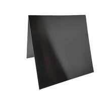 Placa plana de aluminio anodizado negro, espesor 0,5/0,8/1/1,5/2 mm(300x300x0.5mm 3Pcs)