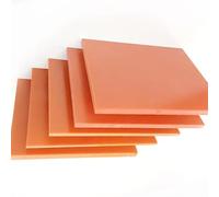Placa Plana De Resina Fenólica De Baquelita, Placa De Circuito, Espesor 3 Mm, Hoja Laminada De Resina Naranja(300x300mmx1pcs)