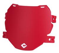 Placa Portanúmero Delantera MTB Rojo