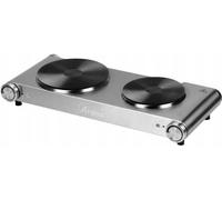 Placa Portátil ARDES 2 ZONAS (Eléctrica - Inox)