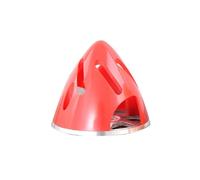 Placa posterior de aluminio, hélice de plástico, Spinner hueco, Compatible con ala fija, fondo plano, 51mm, 57mm, 63mm, 70mm, 75mm(57MM RED)
