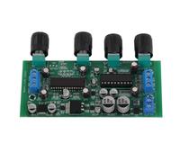 Placa Preamplificadora con Control de Volumen, Módulo de Amplificador para Teatro en Casa - Alta Precisión, Material de Cobre Laminado, Ajuste de Graves y Agudos