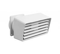 Placa Promat de Aereco, termolacada en blanco, con cubierta de chapa cerrada - 180378