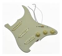 Placa Protectora Alnico, Conjunto De Pastilla Única, Placa Protectora De Guitarra De Tres Capas, Accesorios Para Guitarra (Color : 3 layers light yellow)