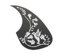 Placa protectora autoadhesiva, Placa protectora for púas de guitarra folk, de madera, antirayaduras, accesorios adhesivos