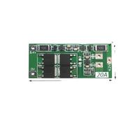 Placa protectora BMS 2S 3S 4S 5S 6S 15A 20A 40A con balanceado for uso de batería de destornillador de 8,4 V 12V 14,4 V 18V 21V 25V 36V(2S 20A Balance BMS)