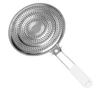 Placa Protectora Contra Llamas | Difusor De Calor Para Estufa De Acero Inoxidable | Difusor De Clor De Etufa Portátil Con Mango, Reductor De Calor De Etufa Para Exteriores, Camping