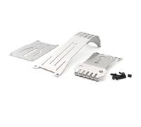 Placa Protectora De Chasis Para Tamiya Para Hotshot Ii 2024 58737 1/10 | RC Car Upgrades Parts inox chasis armadura skid placa eje cubierta mejora escudo estable firme fit Accesorios