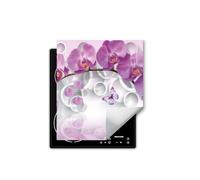 Placa protectora para vitrocerámica, 45 x 52 cm, protección de inducción y cubierta para vitrocerámica, protección universal de avestruz de colores