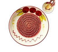 Placa Ralladora - Recipiente de Cocina Antideslizante y Estético,Rallador Español para Tomate | para jengibre chocolate queso nueces ñame hogar cocina encimera restaurante