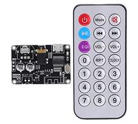 Placa Receptora de Audio Bluetooth Módulo de Amplificador de Potencia Estéreo Volumen de Voltaje Amplio Amplificador de Potencia de Audio Ajustable con Control Remoto XY-WRBT