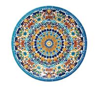 Placa redonda de cerámica for colgar en la pared, placa artística, decoración del hogar for joyería para Cerámica