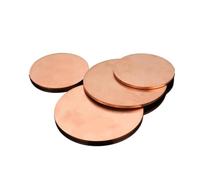 Placa redonda de cobre, Disco De Cobre T2 Oro Rosa 200/250/300mm: Varios Espesores for Bricolaje E Industrial(250x1.5mm)